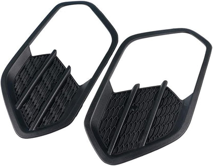 ya 27 10.13 baidi 2Pcs Front Bumper Grille Outer Cover Left & Right Fits for Ford Escape 2017-2018