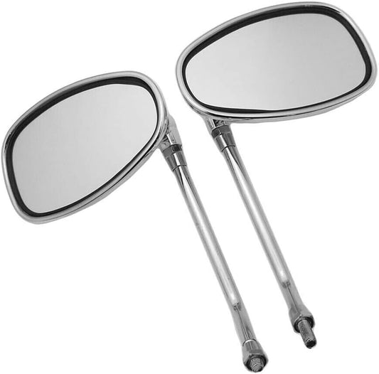 ya 14 9.20 zhengce Motorcycle rearview mirror 10mm chrome for Kawasaki KZ1000A KZ1000D KZ1000C-1
