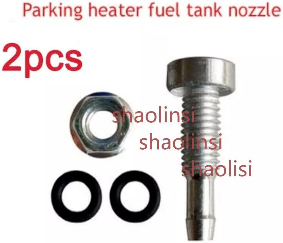 ya 8 8.24 baidi Car Truck Fuel Aluminum Parking Heater Fuel Tank Nozzle Oil Head 2pcs NEW