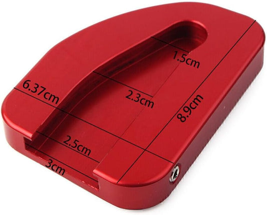 ya 4 8.8.2 Red Side Stand Enlarger Plate Kickstand Pad for Honda Goldwing GL1800 2010-2017