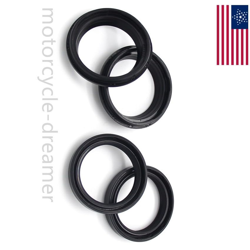 ya 13 9.15 baidi for Triumph Fork Dust Wiper Seals Kit Daytona 600 03-05/ Speed Four 600 2002-05