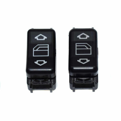 ya 4 8.8.2 2-Piece Rear Power Window Panel Switch Suitable for Mercedes-Benz 500E 300SE 280SE 260E 190E
