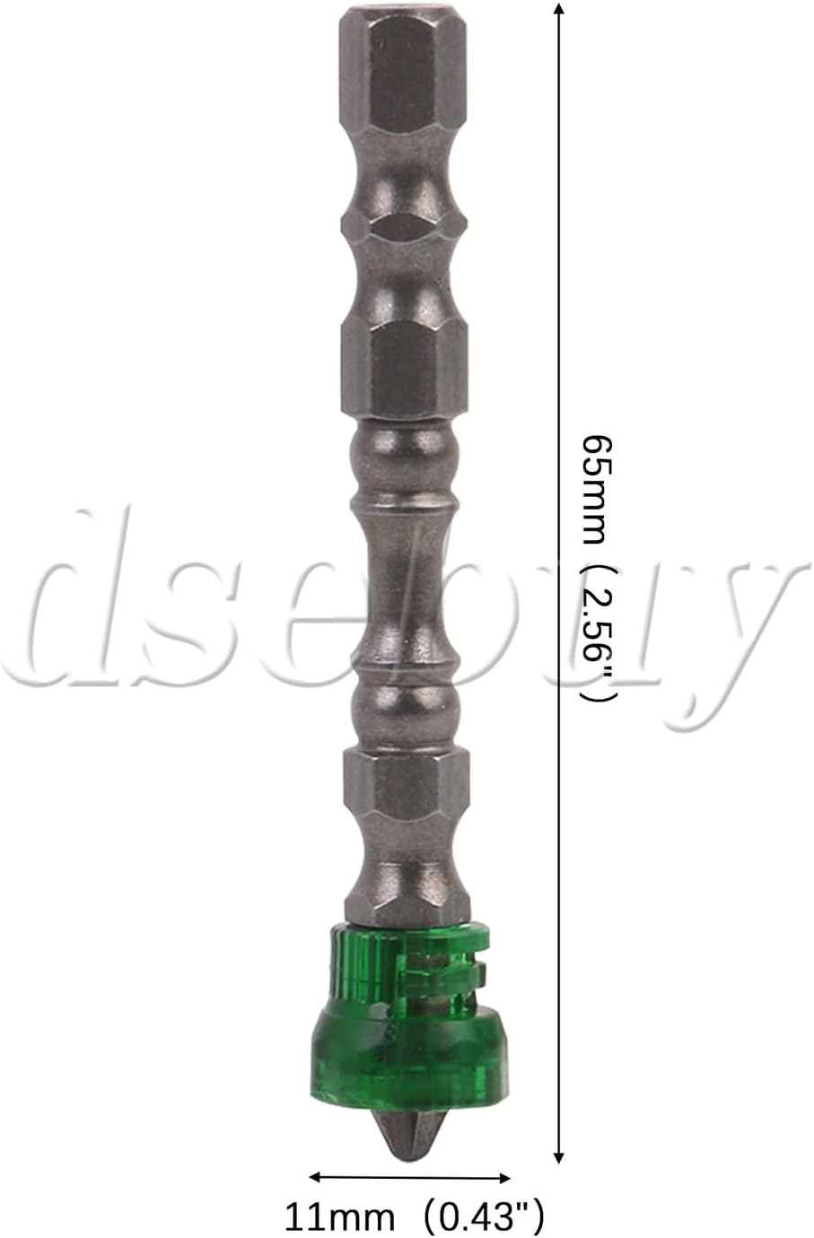 ya 26 10.21 baidi 30PCS n Magnetic Collar Design S2 Steel Screwdriver Bit w/ 1/4 Hex Shank