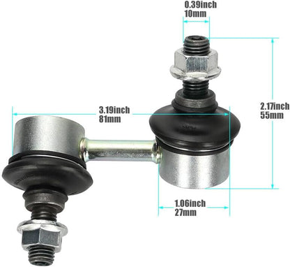 ya 11 9.14 baidi2x Front Stabilizer Sway Bar End Link Kit for Acura RSX for Honda for Civic CRV Element