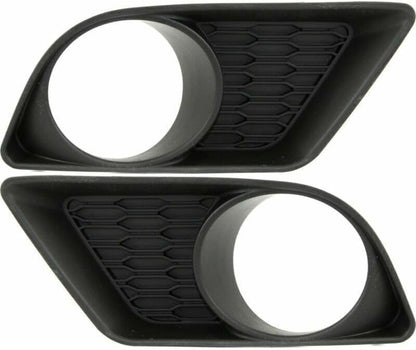 ya 4 8.10 2-Pack for 2011-2014 for Dodge for Charger Left and Right Fog Lamp Holes Fog Lamp Trim Kit 