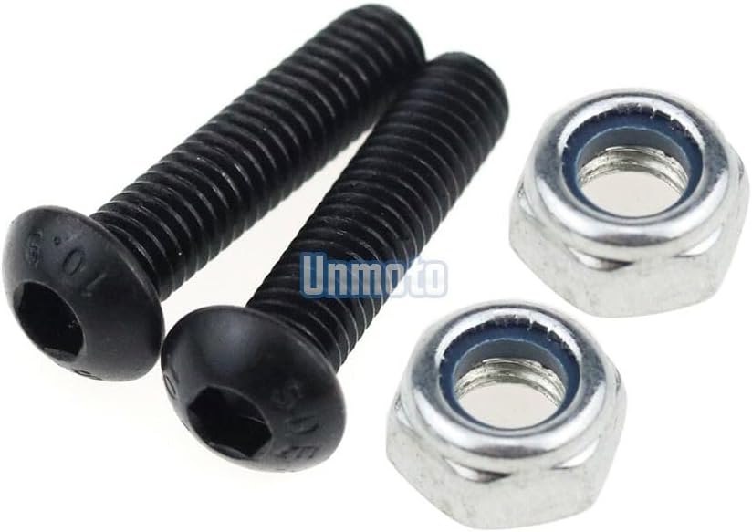 ya 23 10.7 baidi Black Fairing Bolt Kit body screws Clips for Yamaha YZF R6 1998-2002