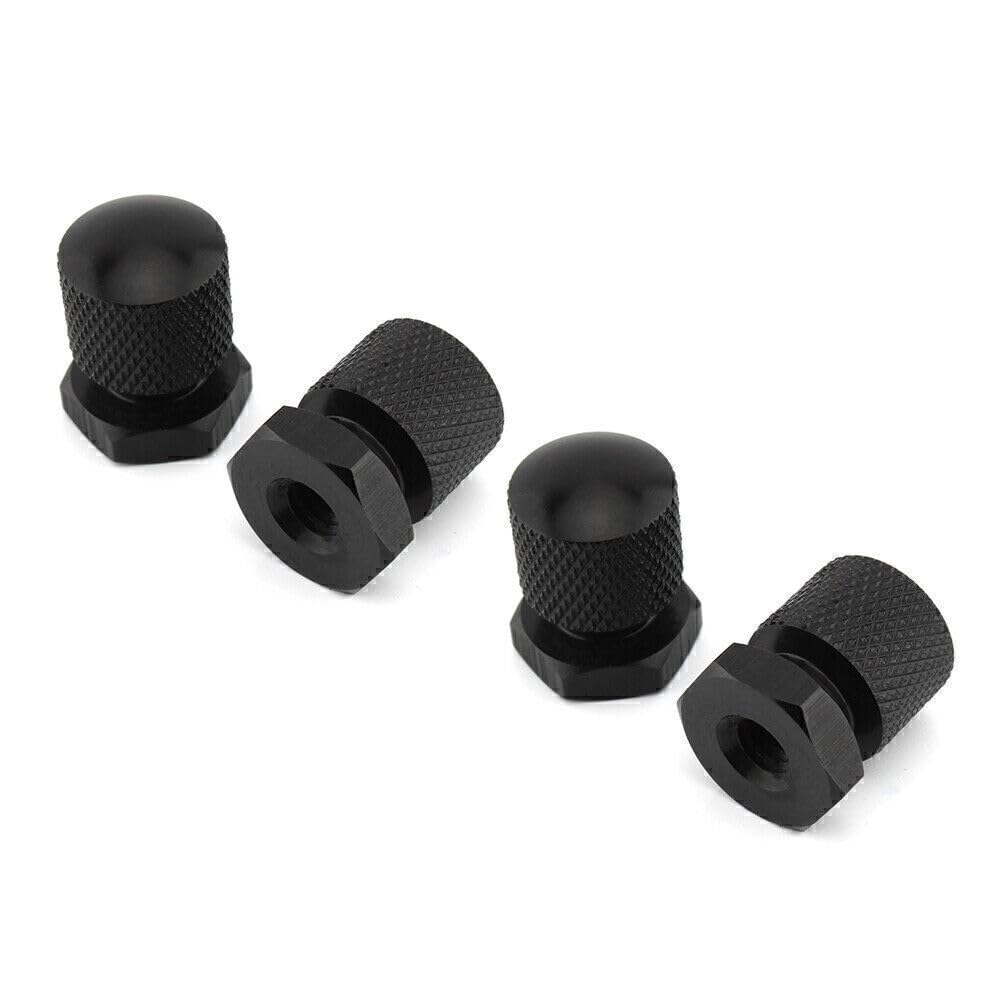 ya 6 8.14 for Harley Davidson Touring Black Solo for SEAT Nuts Mounting Nuts 1/4-20 Thread