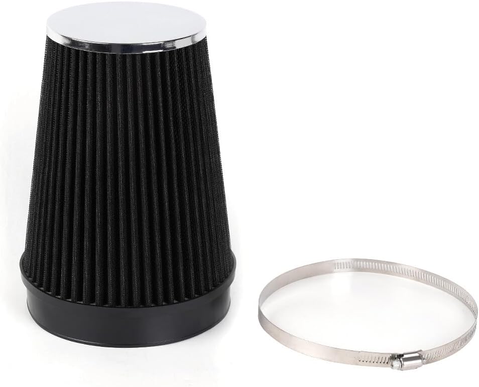 ya 13 9.15 baidi Black 6 152mm Inlet Truck Air Intake Cone Replacement Dry Air Filter 9 Tall