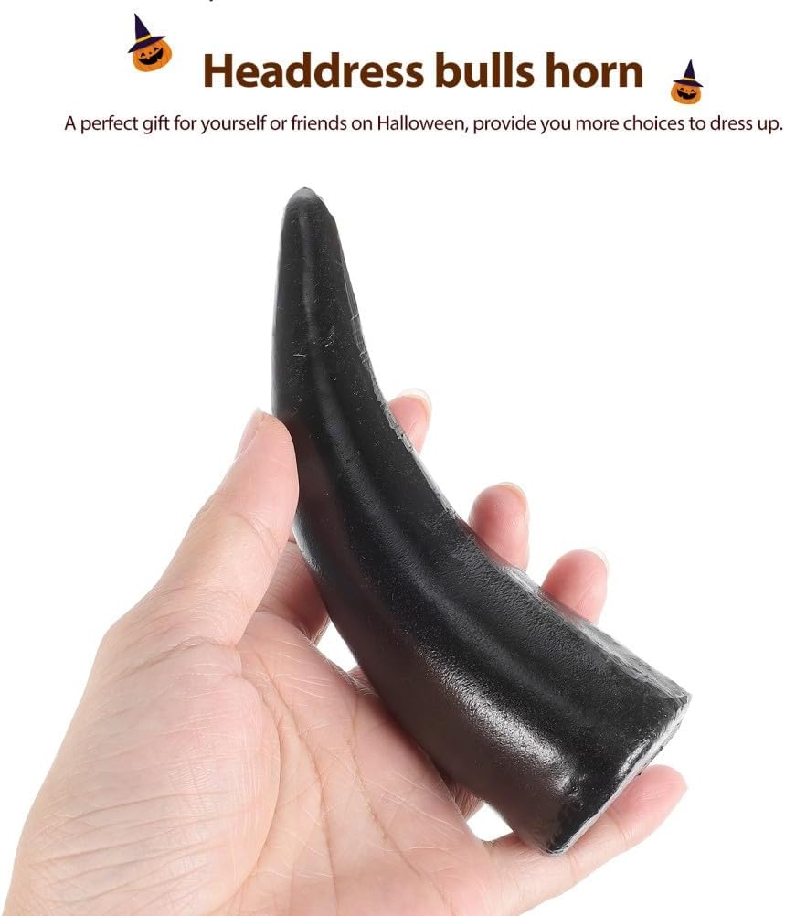 ya 5 8.24 baidi Horn Headband Bride Horns Costume Accessory Bull Cosplay Ox Fake Bulls