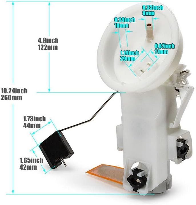 ya 4 8.8.2 Fuel pump assembly 16141182786 for BMW Z3 E36 1996 1997 1998 1999 2000 2001 2002