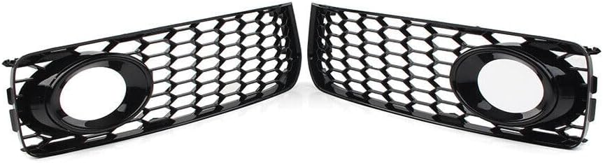 ya 2 8.15 Honeycomb front bumper fog light grille cover for Audi A5 S5 B8 RS5 08-12