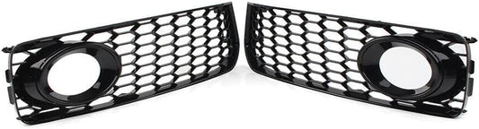 ya 2 8.15 Honeycomb front bumper fog light grille cover for Audi A5 S5 B8 RS5 08-12