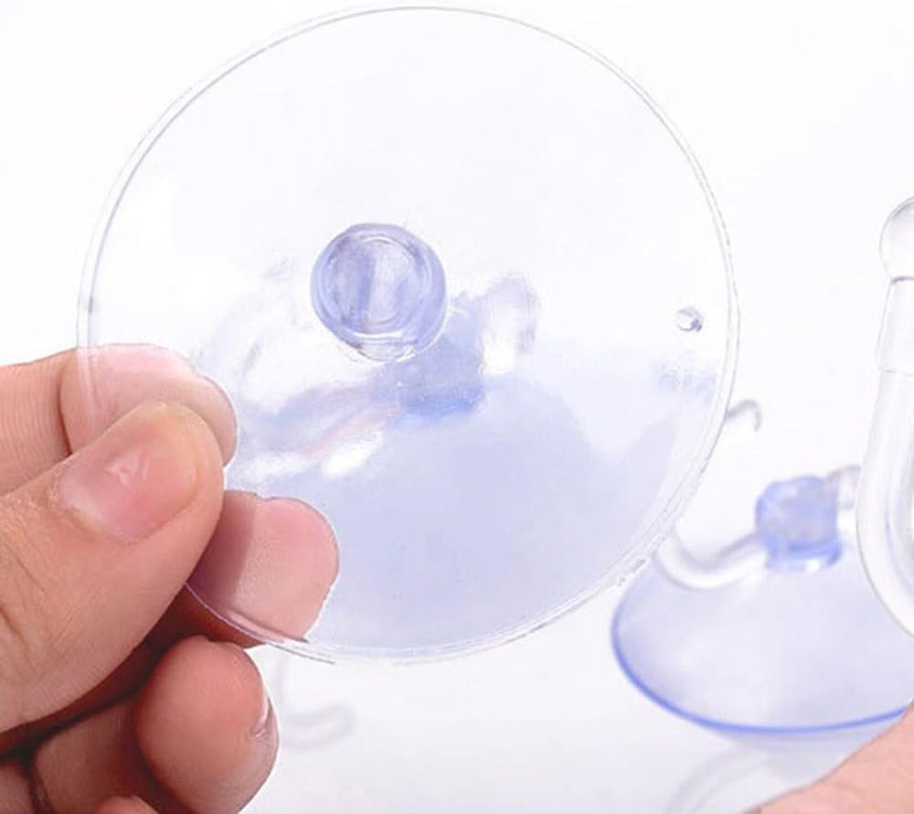 ya 26 10.21 baidi 12 PCS Shower Hooks Loofah Window Suckers with Hook Suction Cup Hanger