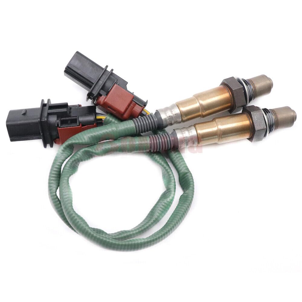 ya 4 8.14 2-Piece Set Upstream O2 Oxygen Sensor for Ford Edge Escape Explorer F-150 Focus 