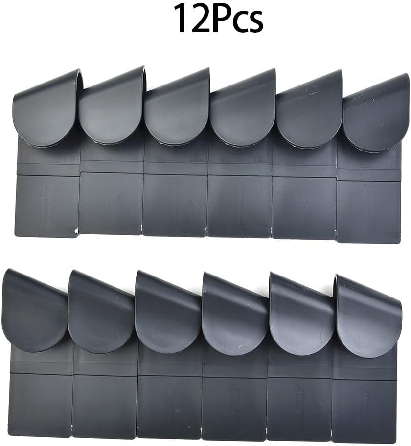 ya 26 10.21 baidi Organizer Pot Lid Rack Pot Set Stora 12Pcs Utensils ABS Wall-Black Holder Home