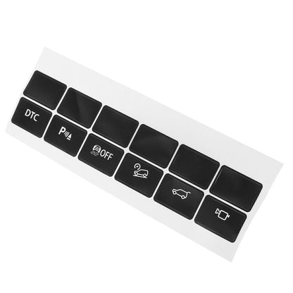 ya 23 10.7 baidi for 2007-2013 for BMW X5 New Replacement Dash Button Stickers DTC Traction Control