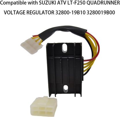 ya 5 8.10 VOLTAGE REGULATOR 32800-19B10 3280019B00 Compatible with for Suzuki ATV LT-F250