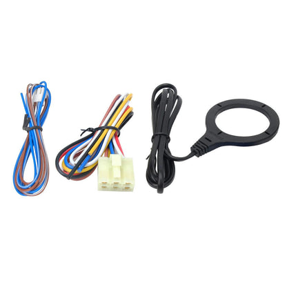 ya 4 8.8 Car Ignition Switch 12V RFID Engine Start Button Keyless Entry Starter Kit 