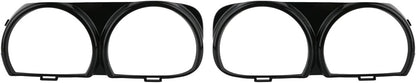 ya 4 8.10 for Dodge for Challenger 2015-2019 Pair Front Headlight Lamp Bezel Trim Left+Right
