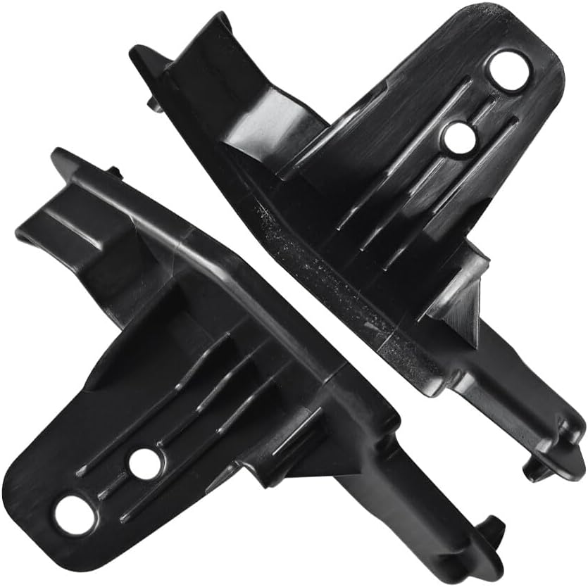 ya 27 10.13 baidi 2Pcs For 2019-2021 for X5 G05 Front Left+Right Side Insert Bumper Black Replacement