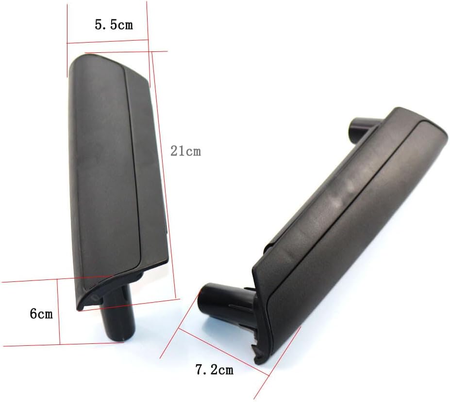 ya 2 8.15 Inner Door Handle Cover Trim Black for VW T5 Multivan 2009-2015