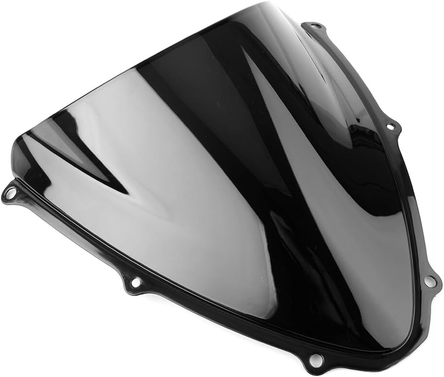 ya 2 8.15 Motorcycle Black Front Windscreen Windshield for Suzuki 2006-07 GSXR600 GSXR750