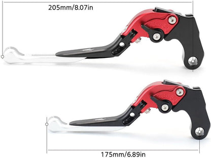 ya 4 8.14 Extendable Clutch Brake Levers for Honda CRF 1000L Africa Twin Adventure Sports