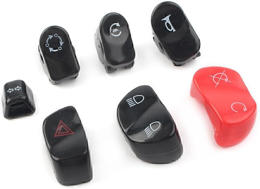 ya 4 8.14 Fit Victory New Hand Control Switch Housing Button Cover Cap Kit 7pcs