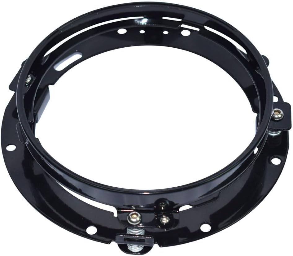 ya 4 8.14 2 Pack 7 Inch Headlight Ring Bracket for Harley Davidson Street Glide Highway King 