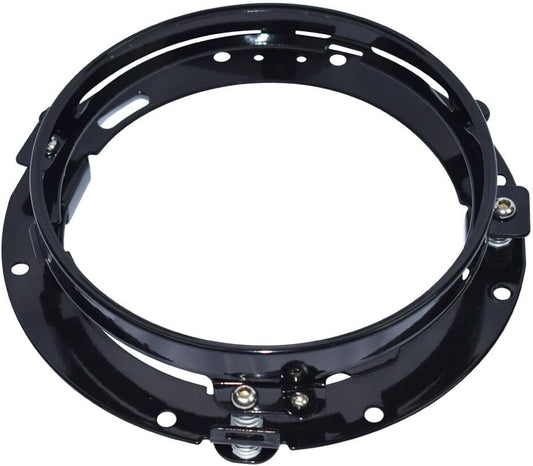 ya 4 8.14 2 Pack 7 Inch Headlight Ring Bracket for Harley Davidson Street Glide Highway King 