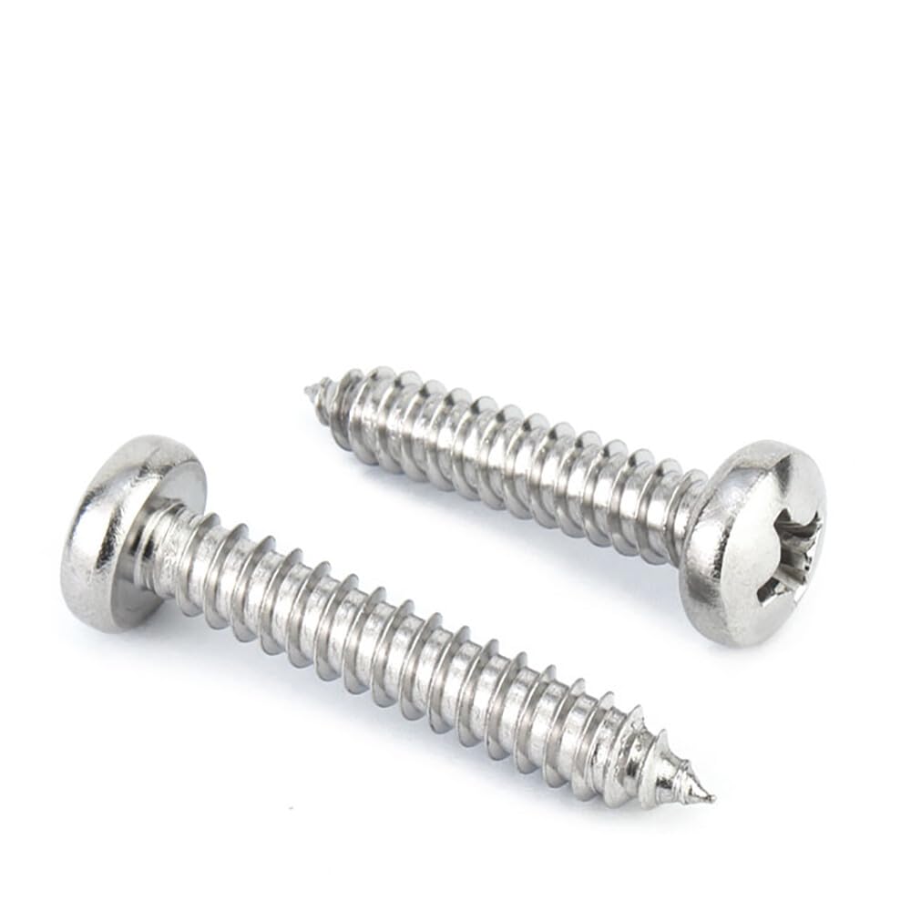 ya 16 10.20 baidi M1-M3.5 Thread Dia A2 Stainless Steel Phillips Pan Head Self Tapping Wood Screws