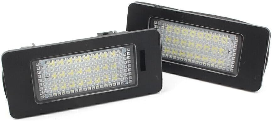 ya 4 8.10 Fit for Porsche Cayenne Touareg LED Number License Plate Lamps Lights Decoder