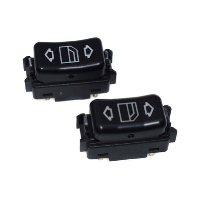 ya 4 8.8 4-Piece Set of Left Rear Door and Window switches Suitable for Mercedes Benz 260E 300CE 300D 300E