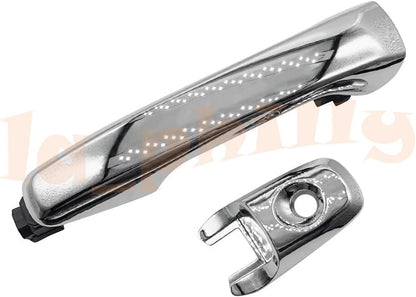 ya 9 10.24 Front Left Exterior Outside Door Handle Chrome Fit for 11-17 for Ford Explorer Edge