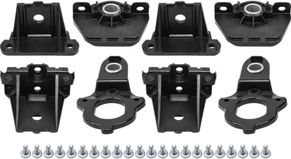 ya 28 10.13 zhengce 2X Front Headlight Bracket Repair Kit for 2016-19 7 Series G11 G12 6311744