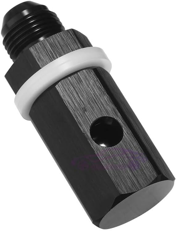 ya 10 9.16 baidi 10AN Male Fuel Cell Tank Rollover Vent Valve Mounted Hose Line Fitting Aluminum