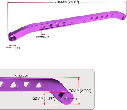 ya 13 9.15 baidi FOR 92 93 94 95 EG ALUMINUM REAR CONTROL ARM SUBF for Ram E BRACE TIE BAR KIT PURPLE