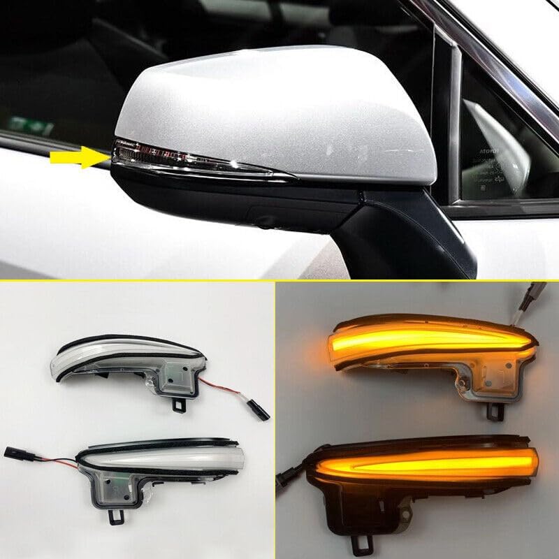 ya 3 8.24 baidi for Toyota Tacoma 2016-2023 LED Side Mirror Sequential Dynamic Turn Signal Lights 