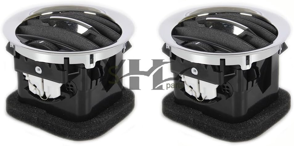 ya 10 9.16 baidi 2 * Chrome Dashboard AC Ventilation kit Suitable for Opel #13417363#
