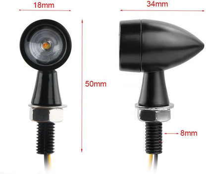 ya 4 8.14 Motorcycle LED for Mini Turn Signal Indicators Light Lamp for Honda for Suzuki for Yamaha