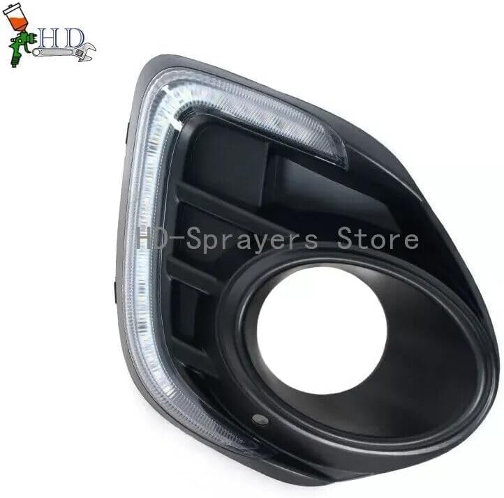 ya 13 9.15 zhengce A pair of LED daytime running lights and fog lights suitable for the 2016-2