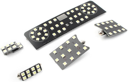 ya 4 8.8 White LED car interior light kit for 2009 and above for VW Tiguan 