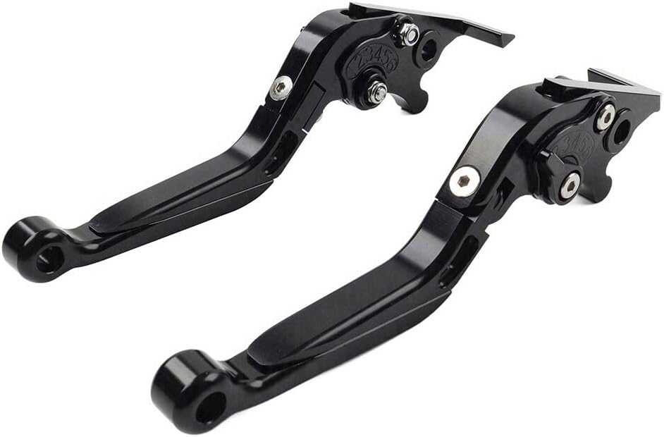 ya 10 9.16 zhengce CNC Folding Extendable Brake Clutch Levers for Honda CBR125R CBR150R Black