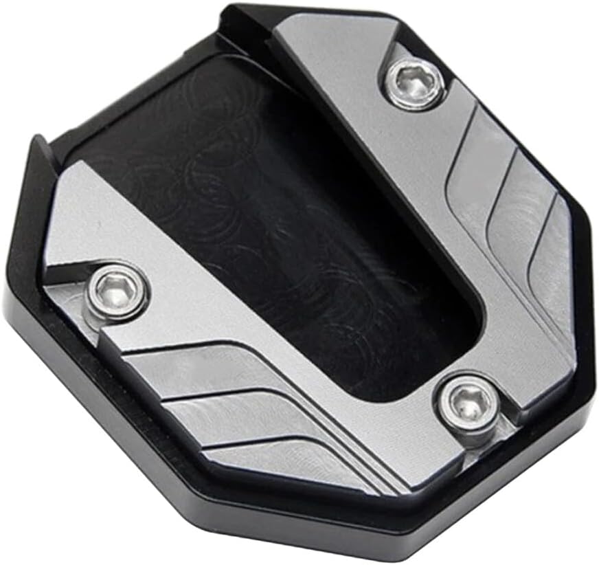 ya 4 8.8.2 Motorcycle Kickstand Extender Foot Side Stand Extension Pad Support Plate
