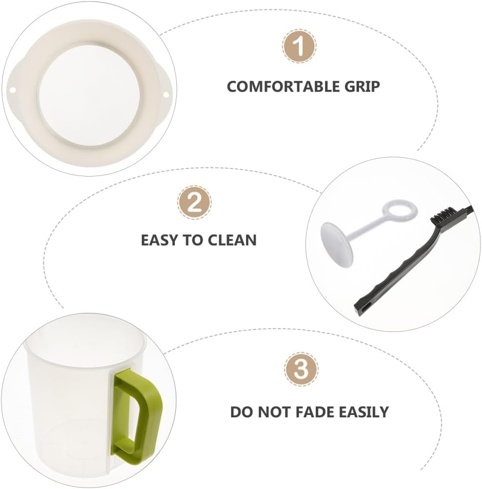 ya 14 9.20 baidi 4Pcs Soy Milk Maker Filter Set Nut Milk Strainer for Pitcher-1