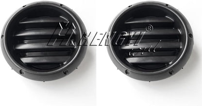 ya 13 9.15 baidi 2X Front Bumper Fog Light Lamp Hole Cover Grille For 2004-2007 for Toyota Highlander