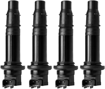 ya 13 9.15 baidi Set of 4 Ignition Coils for Yamaha MT-07 R6 RJ15 Bj YZF R1FZ8 F6T558