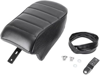 ya 4 8.8.2 Rear Passenger for SEAT Cushion Pad Fit for Harley Sportster Iron 883 XL883N 16-19 Black
