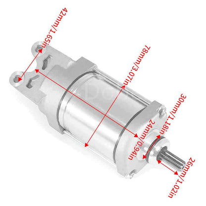 ya 23 10.7 baidi Starter Motor for Yamaha Apex GT Apex Mountain RX10/RXW10 Apex 8FP-81890-00 2006