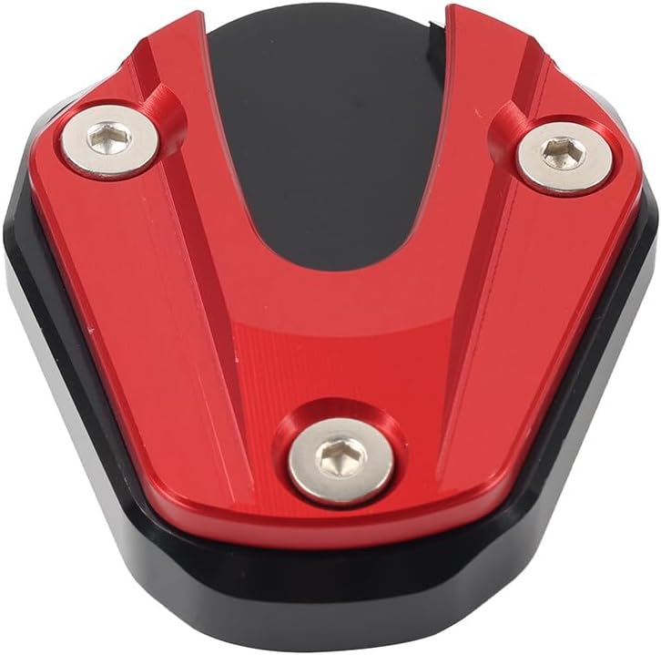 ya 4 8.8.2 Red Kickstand Foot Side Stand Enlarger Plate for Honda Rebel CMX500 CMX300